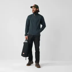 Fjällräven Sten NEW Fleece Dark Navy bunda