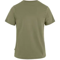 Fjallraven Archive Logo green dámske tričko