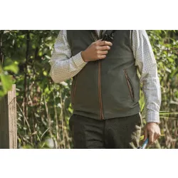 Härkila Sandhem 200 Grape fleece vesta