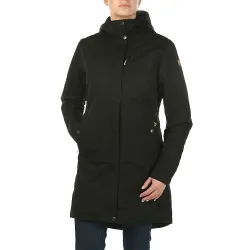 Fjällräven Kiruna Padded Parka Black dámska bunda