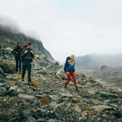 ​Fjällräven Abisko Tight Black dámske nohavice - legíny