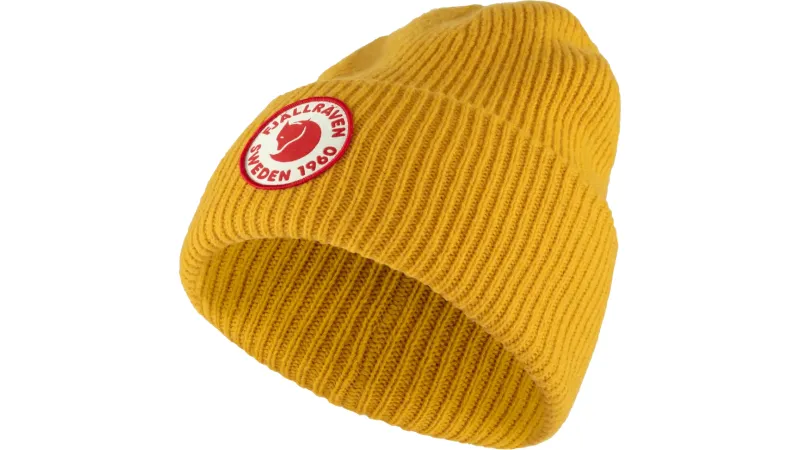 Fjällräven 1960 Logo Mustard Yellow zimná čiapka