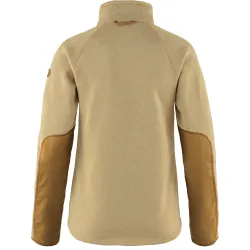 Fjällräven Övik Fleece Zip Sweater Beige dámska mikina, veľ: M
