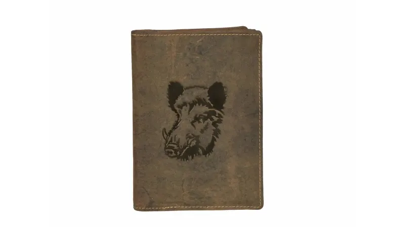 Greenburry 328B kožená dokladovka Diviak hnedá
