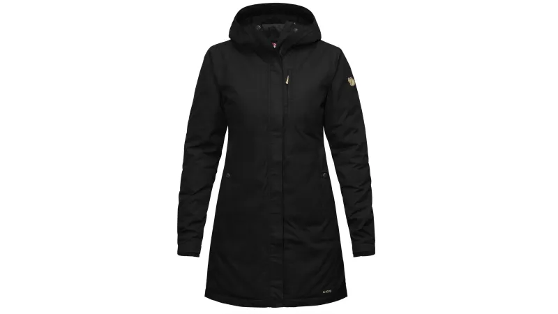 Fjällräven Kiruna Padded Parka Black dámska bunda