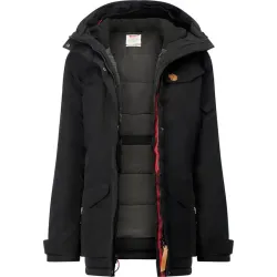 Fjällräven Nuuk Parka Black dámska bunda