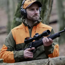 Blaser Tackle Softshell Oliv/blaze orange bunda