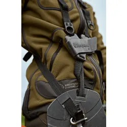 Härkila Kamko Olive fleece obojstranná dámska bunda