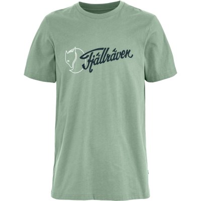 Fjällräven Archive Logo Green tričko