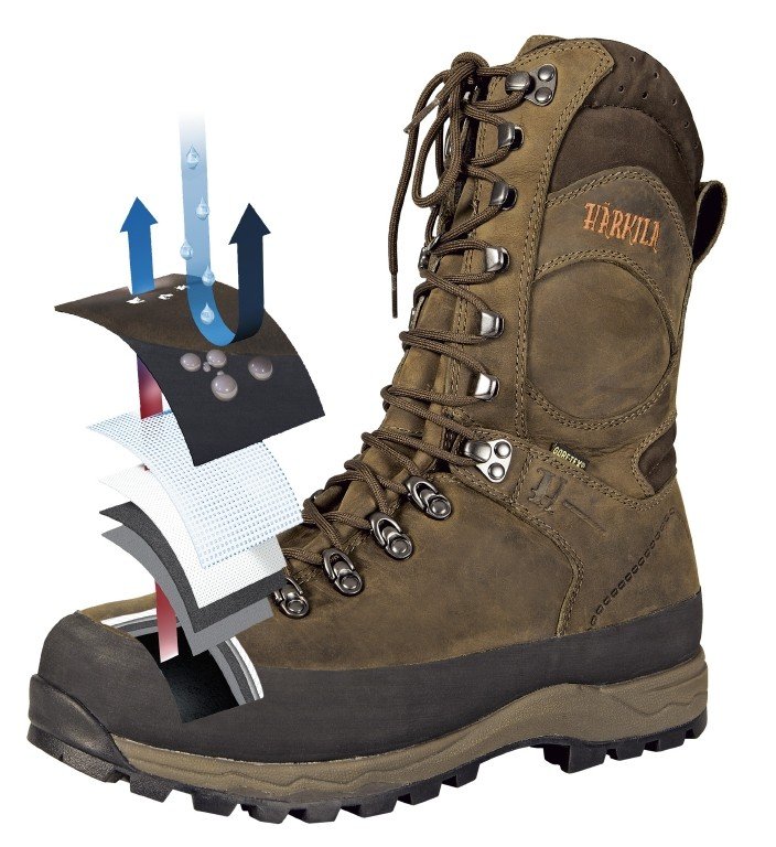 Bottes De Chasse Härkila Pro Hunter GTX 12 – Taille US 10.5, Imperméables, Occasion Très Bon état