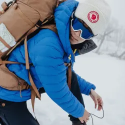 Fjällräven 1960 Logo White zimná čiapka