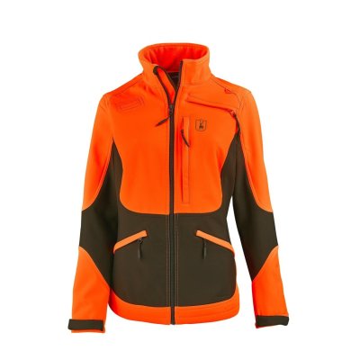 Deerhunter Rogaland Safety orange softshell dámska bunda