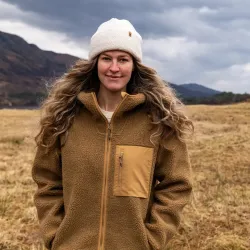 VÝPREDAJ Fjällräven Vardag Pile Fleece Long dámska bunda, veľ: XS